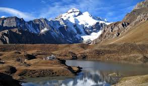 Parvati Sarovar alpine lake base of Adi Kailash